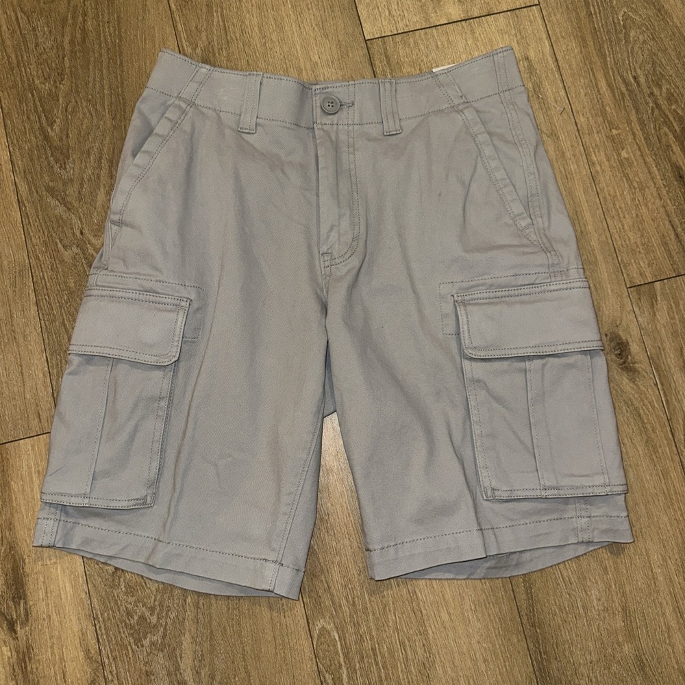 Sonoma Men's Flexwear Cargo Shorts Beige Size 29 10" Inseam‎ NEW - Picture 3 of 9